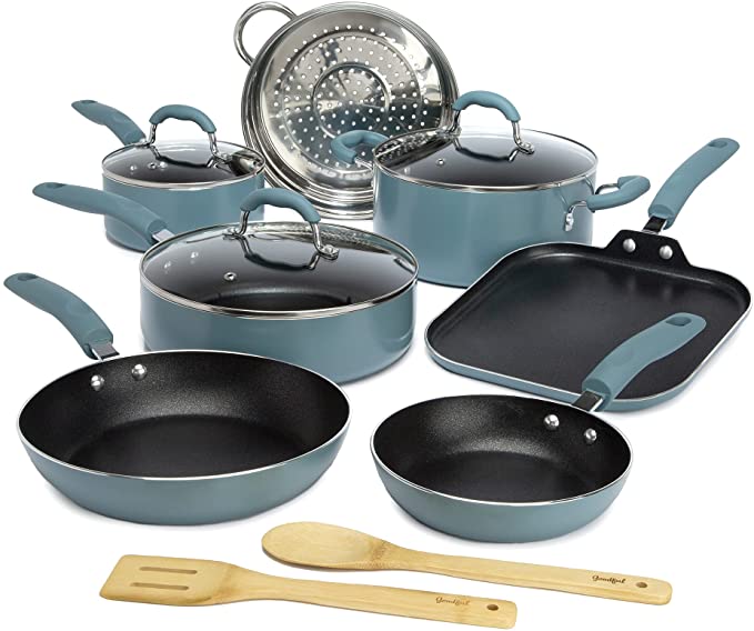 Goodful 12 Piece Cookware Set