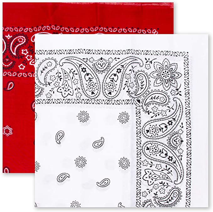 Levi's 100% Cotton Multi-Purpose Bandana Gift Sets