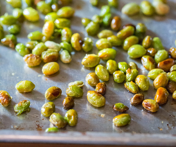 roasted edamame