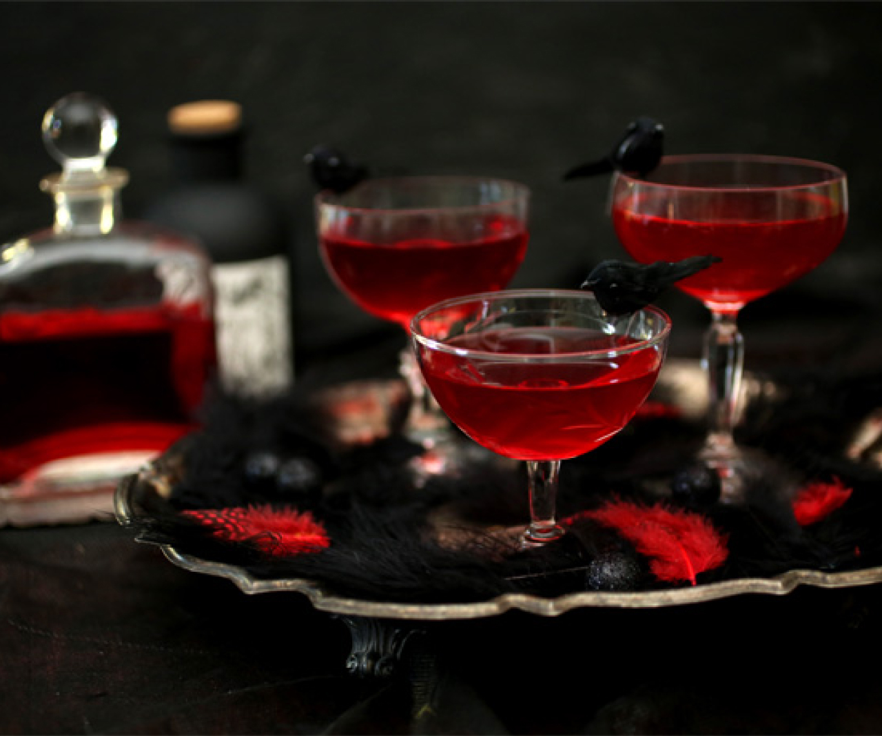 Crow's blood cocktail.