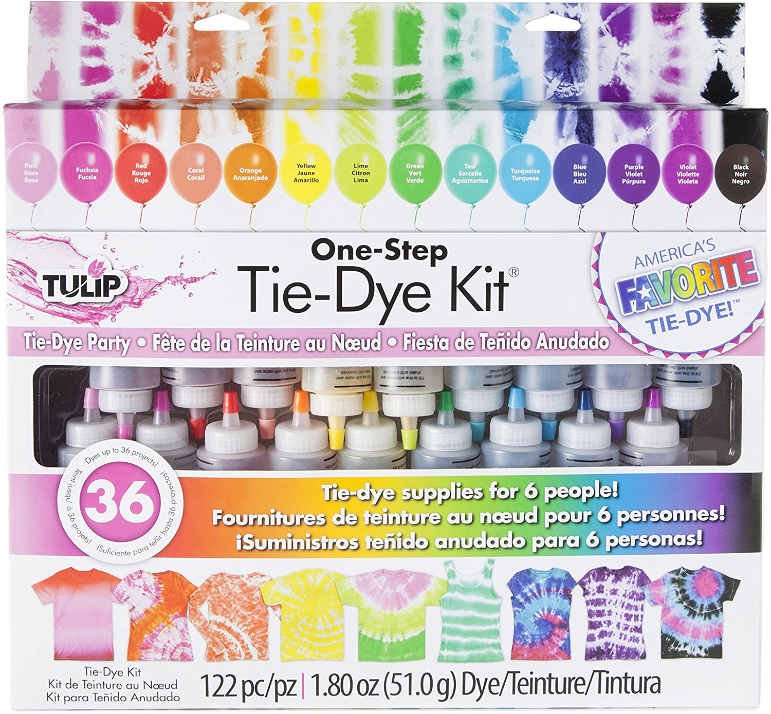 One-Step Tie-Dye Kit 