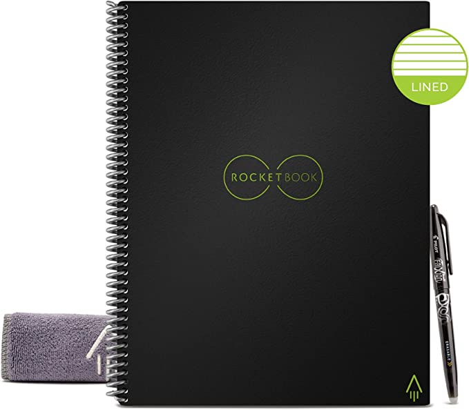 Rocketbook Smart Reusable Eco-Friendly Notebook