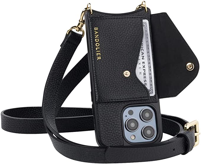 Bandolier Hailey Leather Crossbody Phone Case