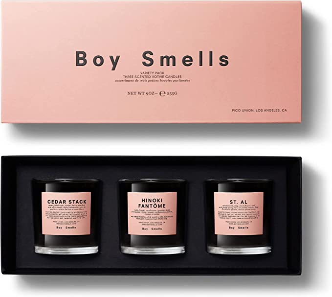 Boy Smells Candle Set