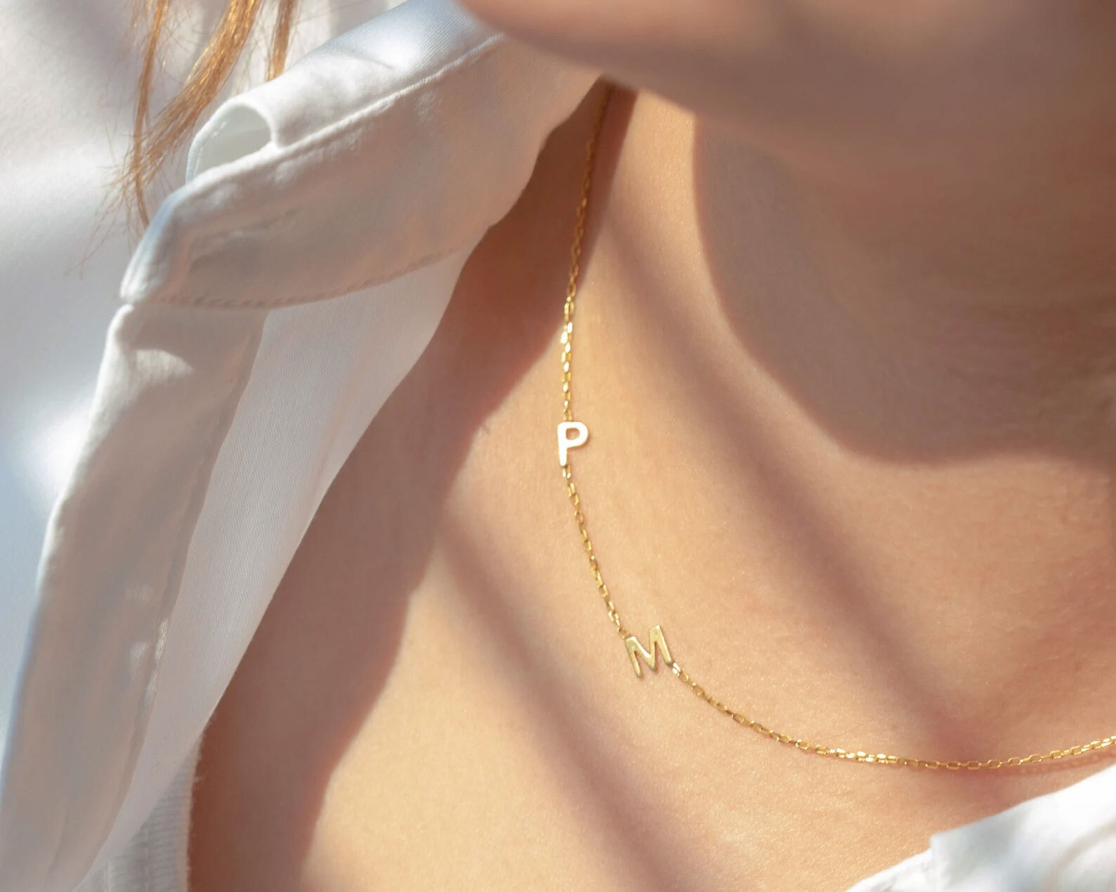 Minimalist Initial Necklace